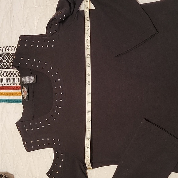 HARLEY DAVIDSON COLD SHOULDER TOP SIZE M - Picture 4 of 4